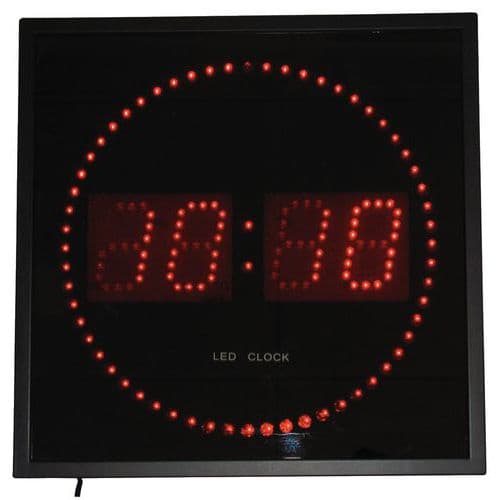 Elektrische Uhr mit LED