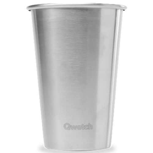 Einwandiger Becher, Edelstahl - 470 ml - Qwetch