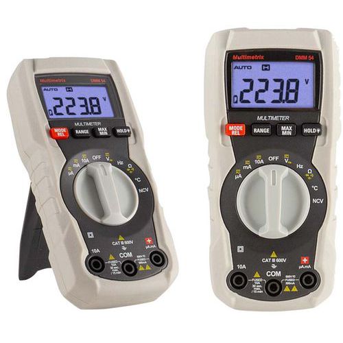 Kompaktes Digitalmultimeter mit 4.000 Digits DMM54 - Multimetrix