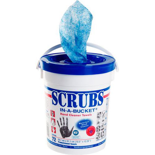 Reinigungstücher für Hände und Instrumente SCRUBS®