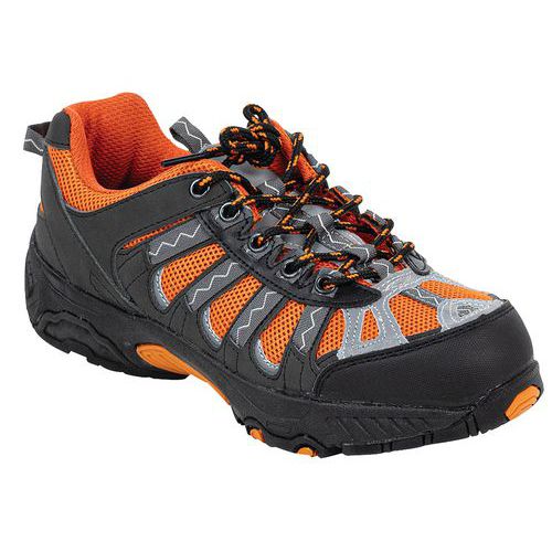 Sicherheitsschuhe Sport S1 P SRA schwarz/orange - Manutan Expert