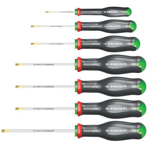 Satz mit 7 Schraubendrehern prot2 Torx - Facom