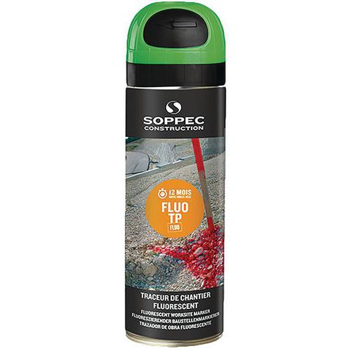 Fluoreszierender Sprüh-Baustellenmarkierer - Fluo TP® - 500 ml - Soppec