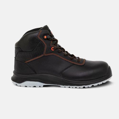 Hohe Sicherheits-Sneaker ROAD S3S, schwarz - Parade