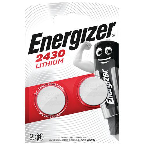 Knopfzelle - CR2430 - 3 V - 2 Stück - Energizer