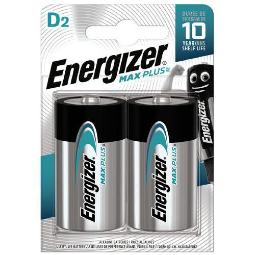 Alkali-Batterie Max Plus D/LR20 FSB2 - 2 Stück - Energizer