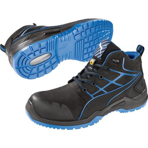 Sicherheitsschuhe Krypton Blue Mid S3 ESD SRC