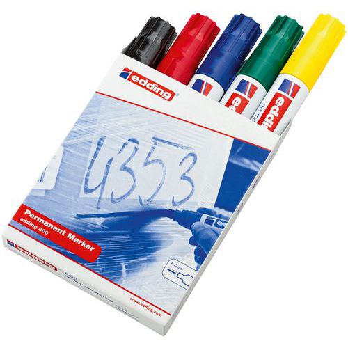 Permanentmarker e-800, verschiedene Farben - Edding