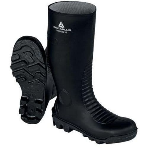 PVC-Sicherheitsstiefel S5 SRA - Schwarz - Delta Plus