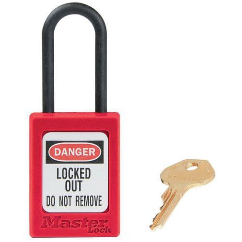 Vorhängeschloss mit feinem Bügel S32RED - Master Lock