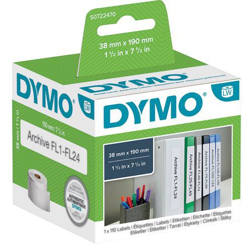 Etiketten für Etikettendrucker Dymo LabelWriter