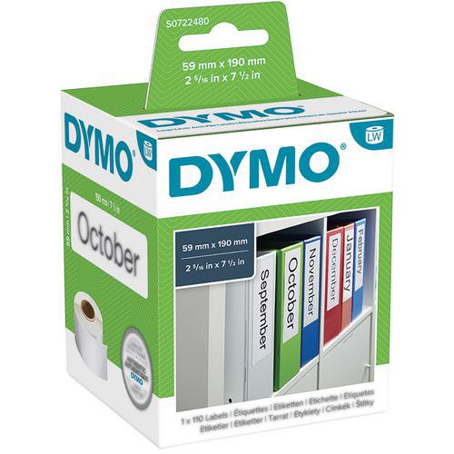 Etiketten für Etikettendrucker Dymo LabelWriter