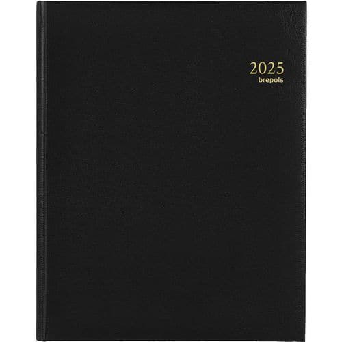 Wochenkalender Concorde schwarz - 21 x 27 cm - Jahr 2025