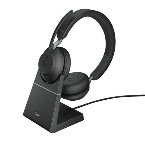 Headset mit Kabel Evolve2 65 UC Duo USB-A Link 380a - Jabra