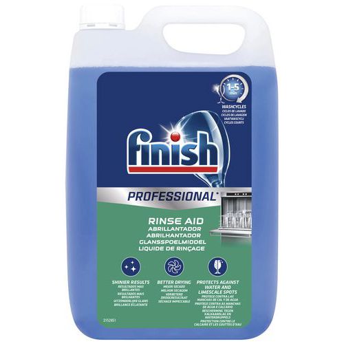 Klarspüler, hygienisch rein, Finish Professional - 5-Liter-Kanister