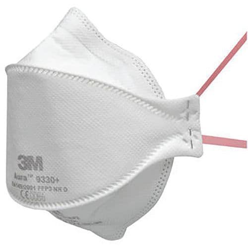 3M™ Aura™ Atemschutzmaske 9330+ FFP3 NR D ohne Ausatemventil - 3M