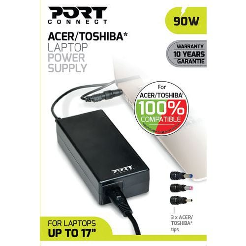 Netzteil für Computer von Acer/Toshiba, 90 W - Port Connect