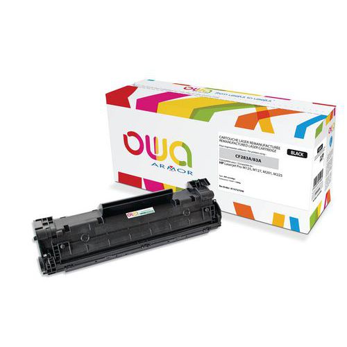 Toner mit Standard-Kapazität, kompatibel mit HP, 83 A Black - OWA