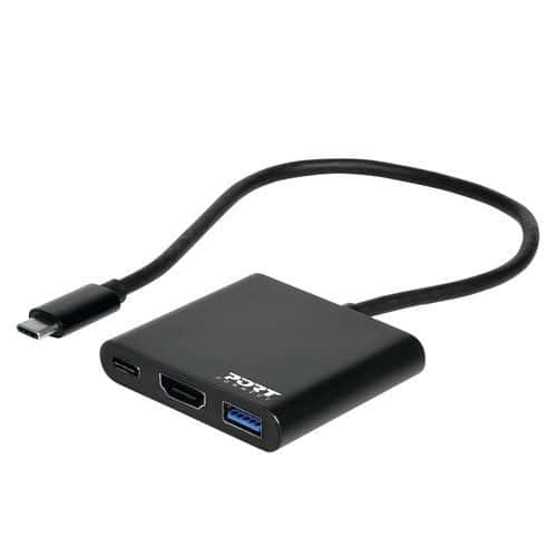 Mini-Dockingstation USB-C + USB-A + HDMI - Port Connect