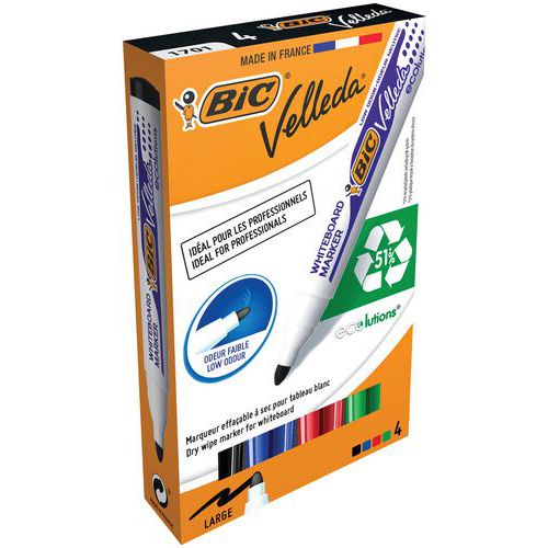 Marker Velleda 1701 - trocken abwischbar - Bic