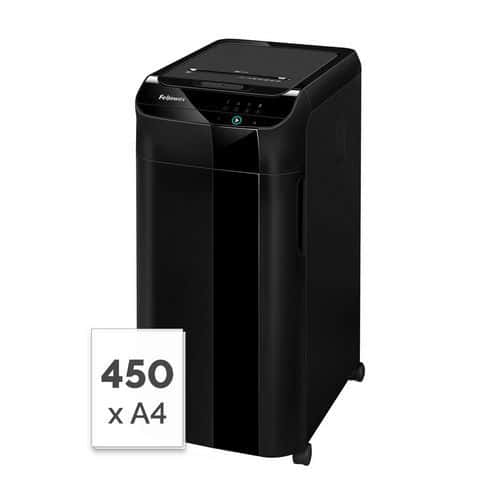 Aktenvernichter AutoMax™ 450C mit Kreuzschnitt P4 - 68 L - Fellowes