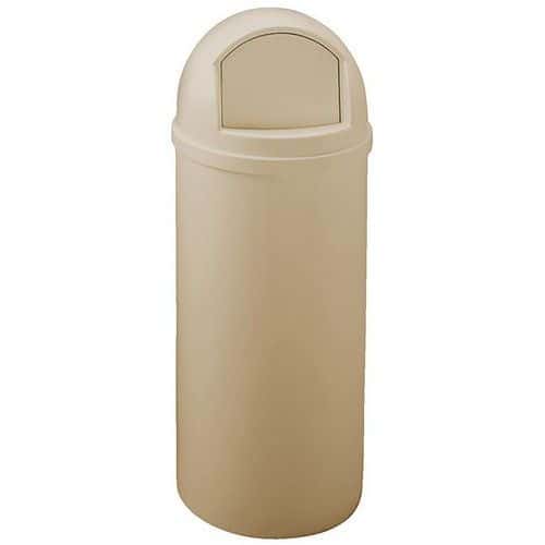 Abfallbehälter Marshall Dome - 57L - beige - Rubbermaid