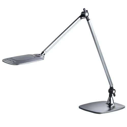 LED-Schreibtischlampe Duke, grau - Aluminor