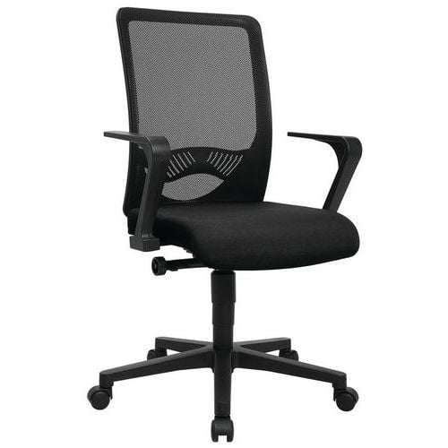 Ergonomischer Bürostuhl Eurostar 100, schwarz