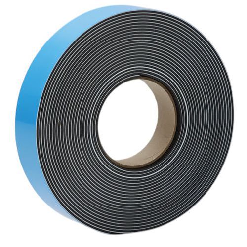 Magnetbandrolle, selbstklebend, 10 m x 40 mm - Manutan Expert