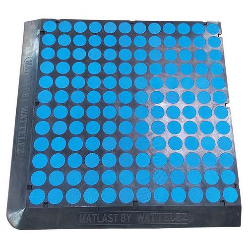 Antiermüdungsmatte Matlast - 55,5 x 55,5 cm - 2 Mattenränder - Wattelez