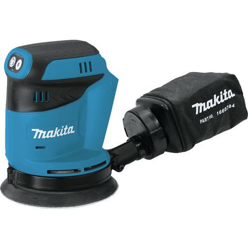 Exzenterschleifer 18 V Ø 125 mm ohne Akku - Makita