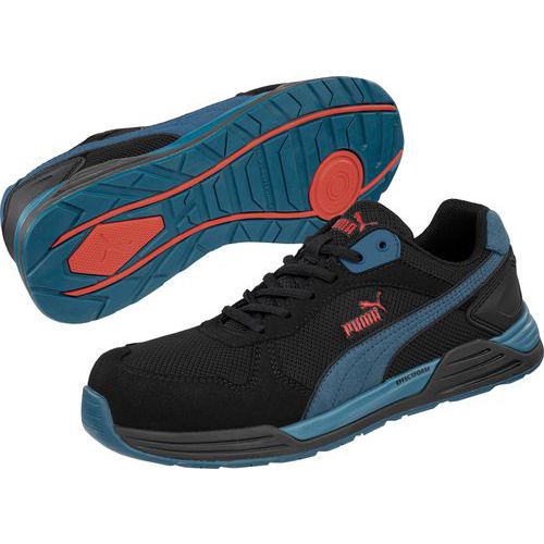 Sicherheitshalbschuhe FRONTSIDE BLK/BLUE S1P ESD SRC – Puma